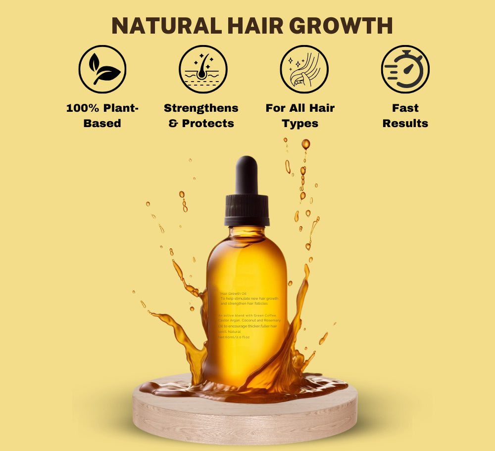 Pure Raw Hair Growth Oil