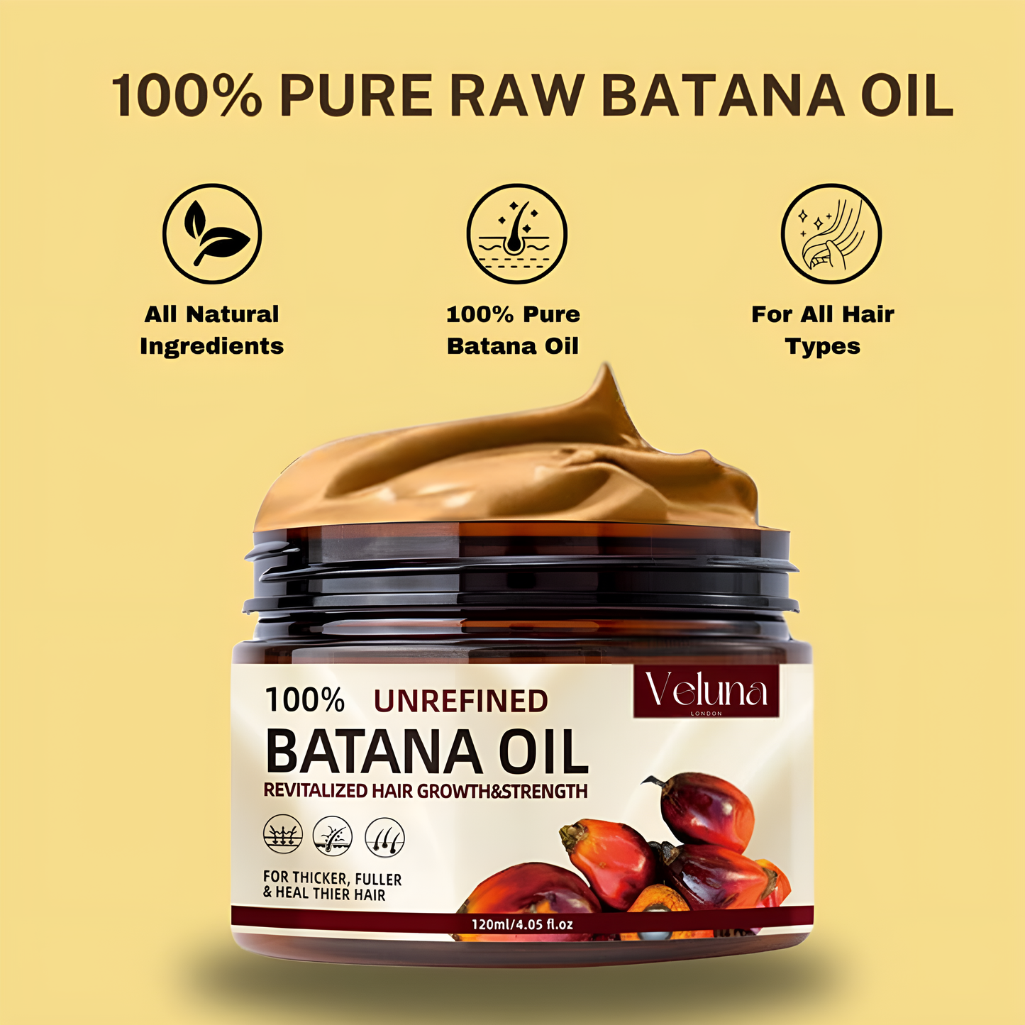 Pure Raw Batana Oil