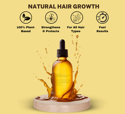 Pure Raw Hair Growth Oil